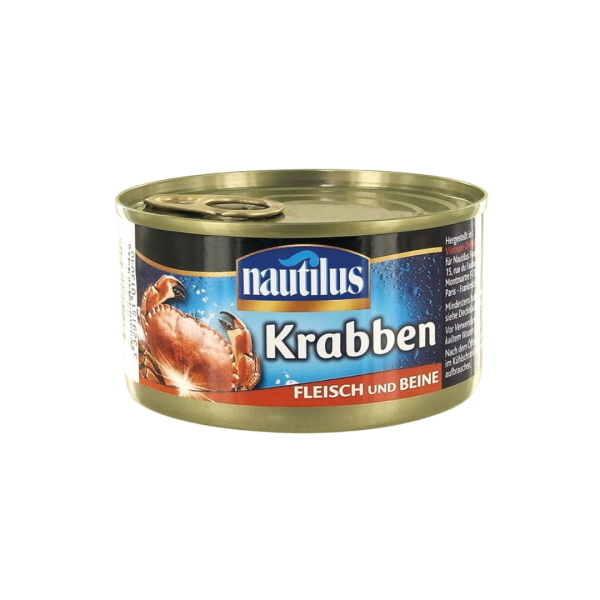 Nautilus Krabben, Fleisch und Beine, 121g